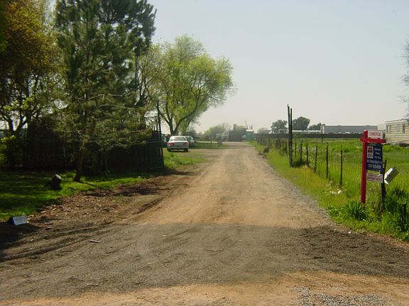 Driveway to rear of property