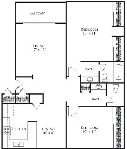 Floor plan Rome - Classic