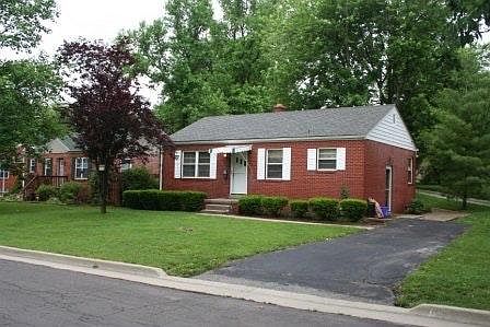 Front view of house
