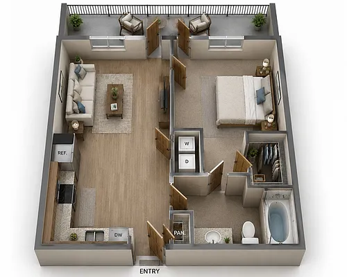 Floor plan A1