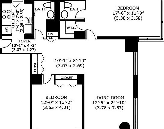 2nd image of 350 W 50th St #B27