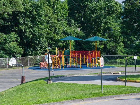Playground across street