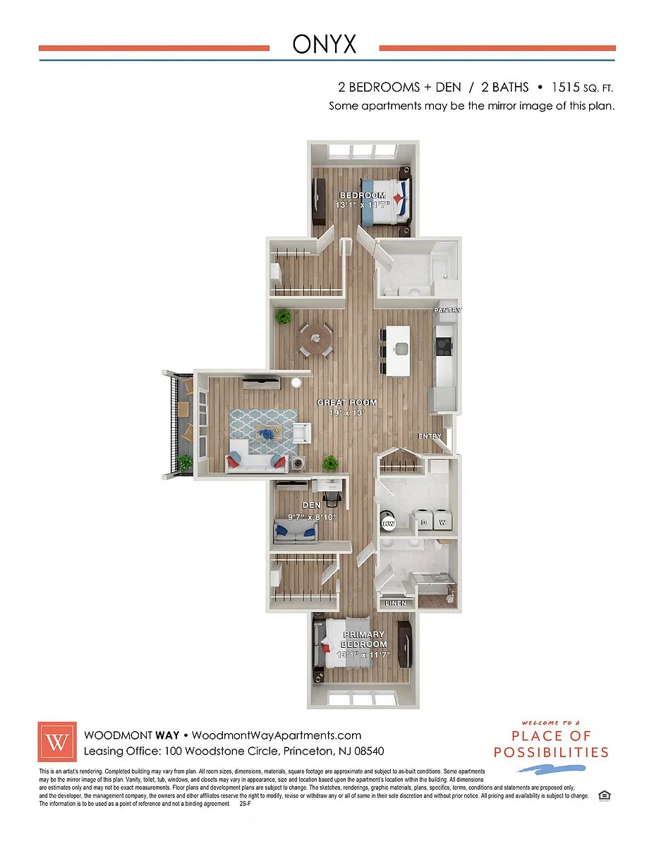 Floor plan Onyx