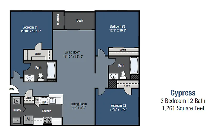 Floor plan Cypress
