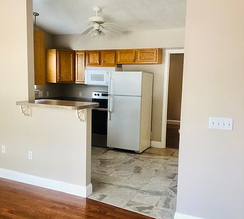 Living Room Looking into Kitchen