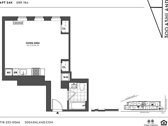 2nd image of 300 Ashland Pl APT 24K
