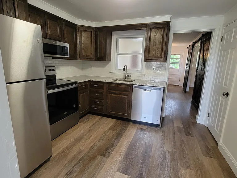 Kitchen view from dining room