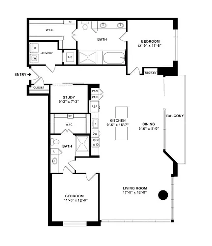 Floor plan B14