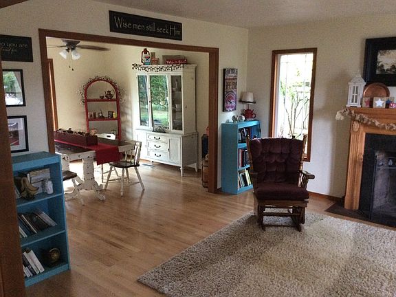 Living looking in from entry