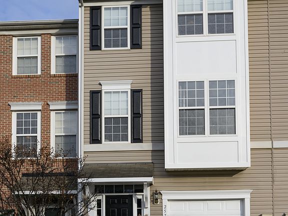 Front entrance and garage