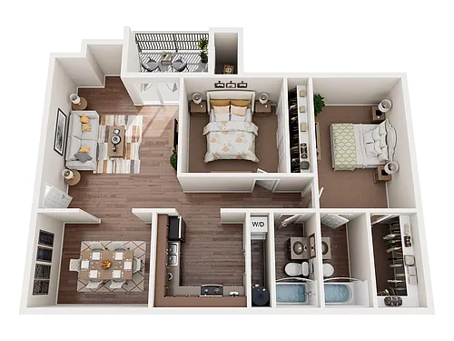 Floor plan B3