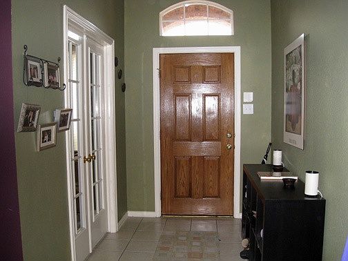 Entry / Study - Now painted linen