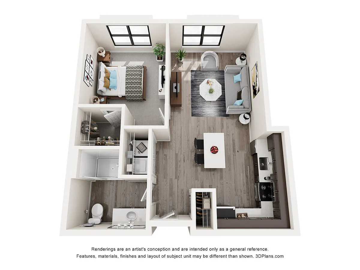 Floor plan MII - Rose