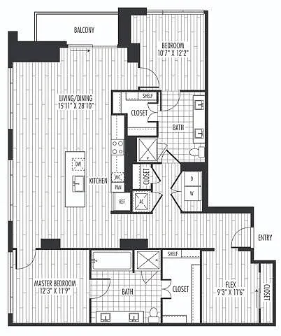 Floor plan B4