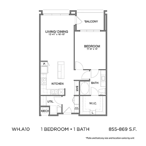 Floor plan WH.A10