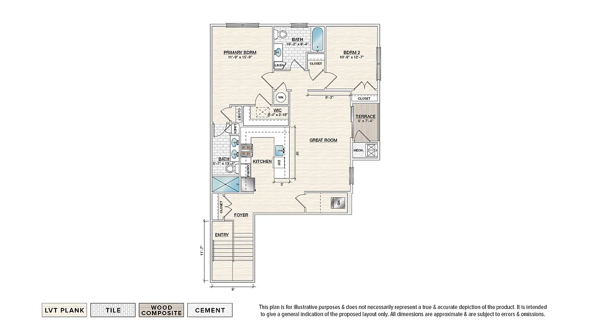 Floor plan The Farmington (BG-F)