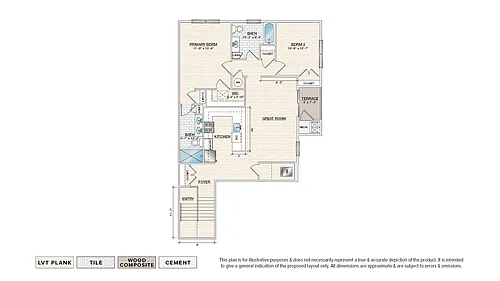 Floor plan The Farmington (BG-F)