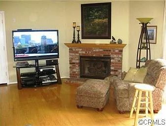 separate family room w/ fireplace