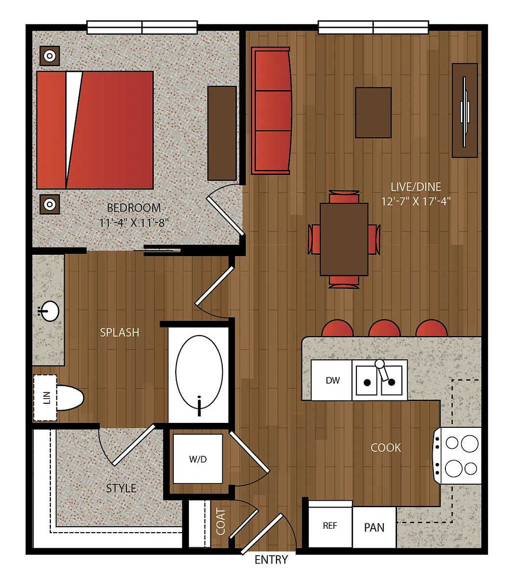 Floor plan A51-52