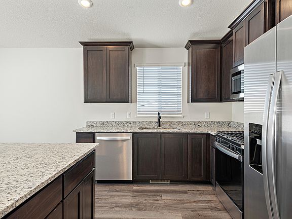 The kitchen is chef-ready