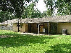 Back patio.  Great for enter