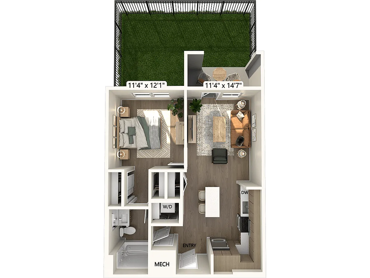 Floor plan A1-Finish2-630-230
