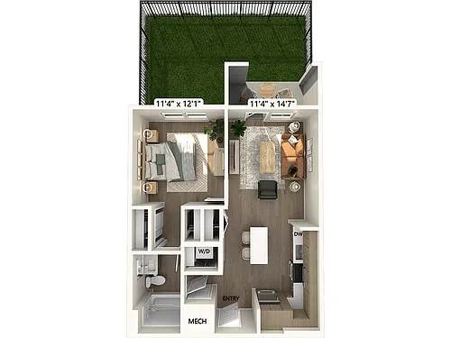Floor plan A1-Finish2-630-230
