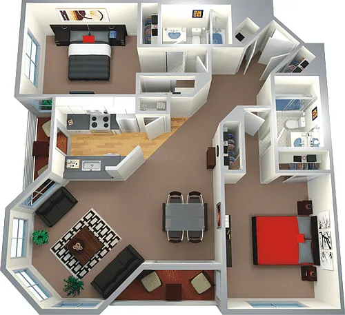 Floor plan V