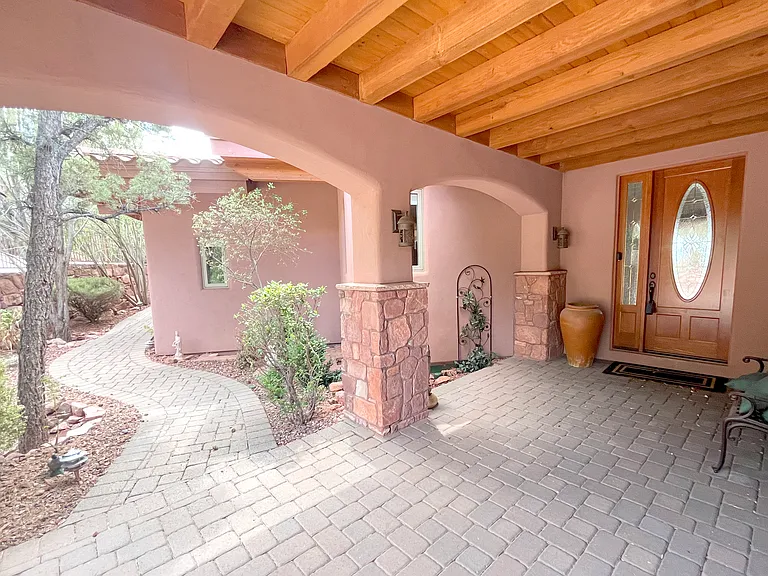 Entryway and Path to Casita