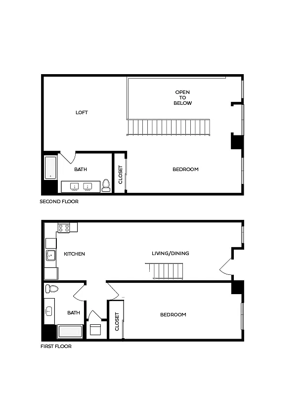 Floor plan 2S Townhome