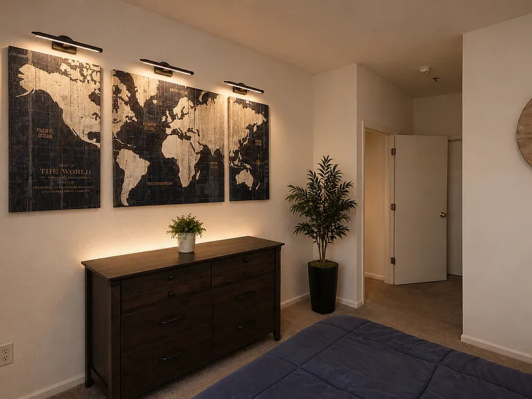Classic Two Bedroom Primary Bedroom