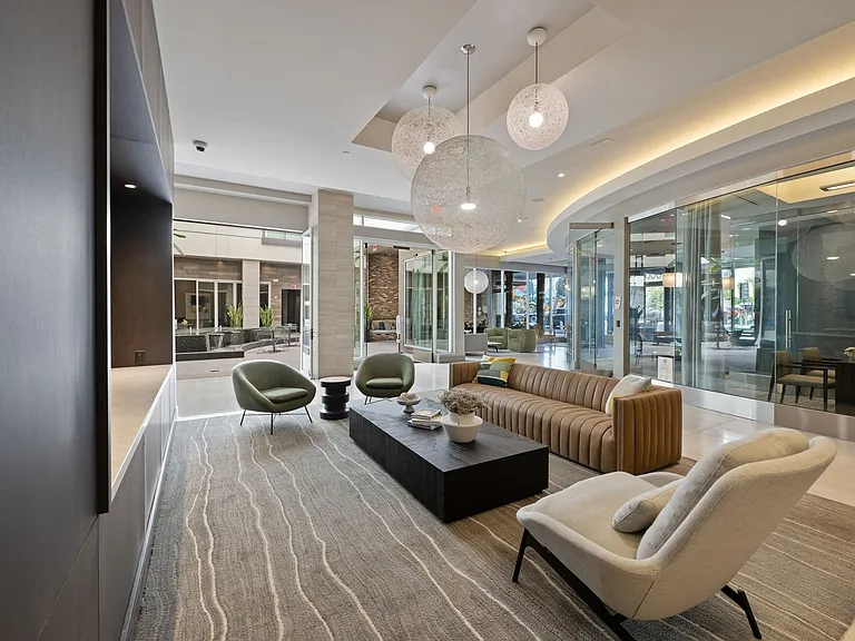Our lobby welcomes residents and guests