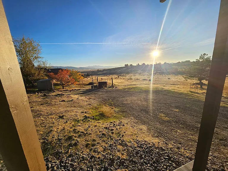 View from patio