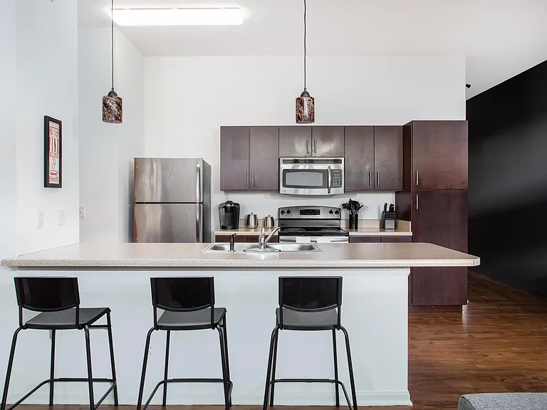 Loft Style Open Floor Plan with 10 Foot Ceilings....GE Stainless Appliances...