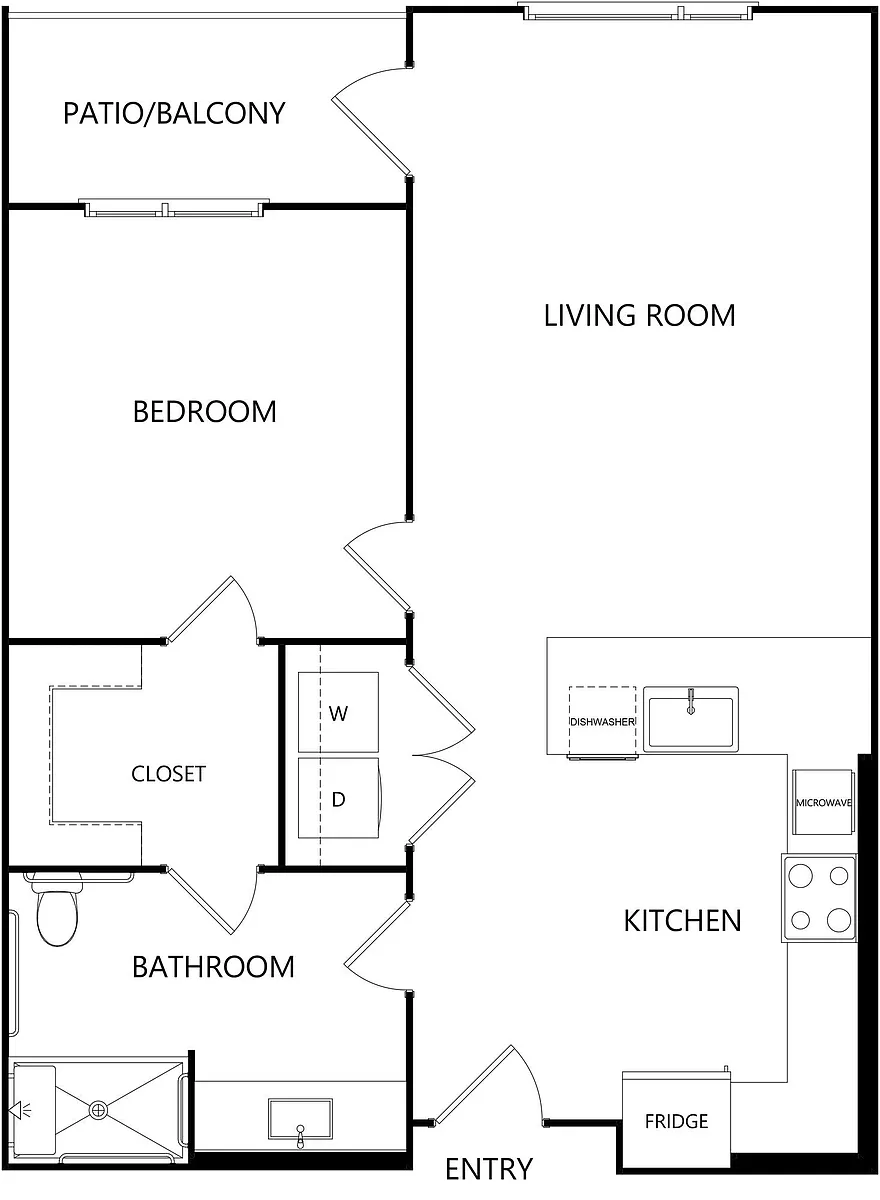 Floor plan A21