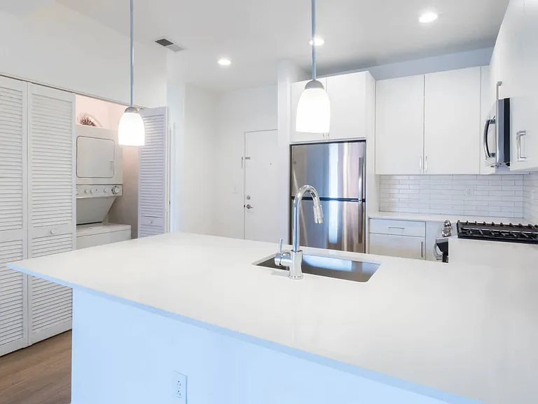 Kitchen with Caesarstone Counters