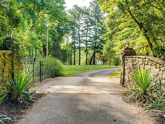 Entrance Gate with long driveway