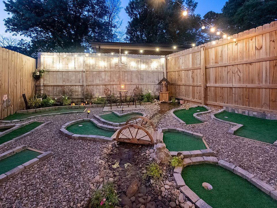 Enjoy your own private 9-hole, miniature golf course, in your back yard!