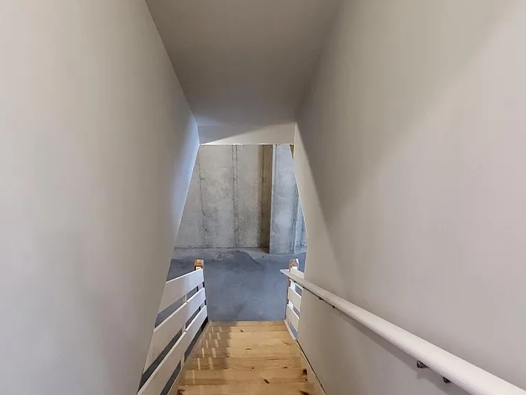 Stairs to the Unfinished Walk-out Basement