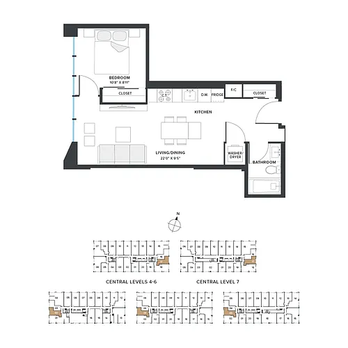 Floor plan W0404