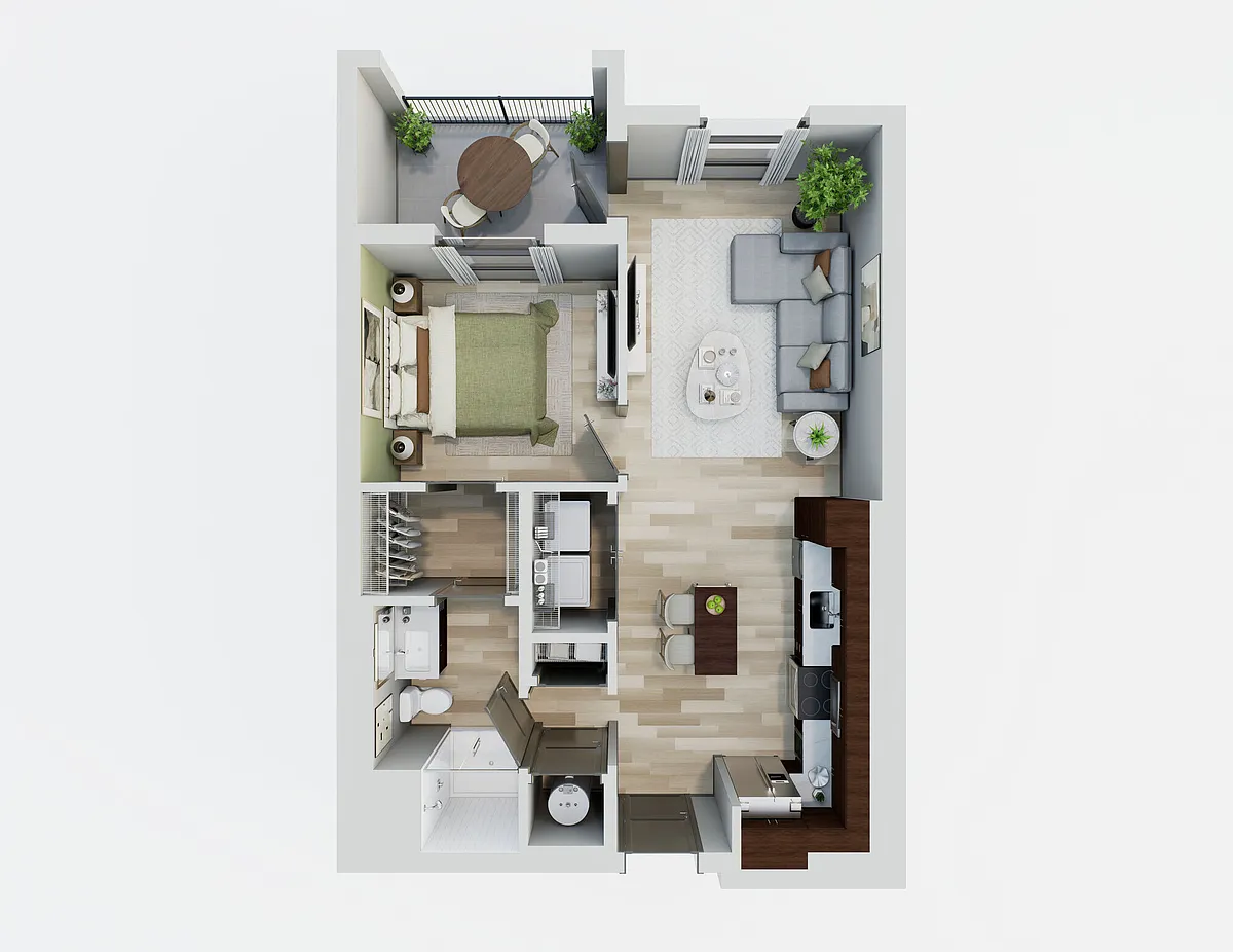 Floor plan A1