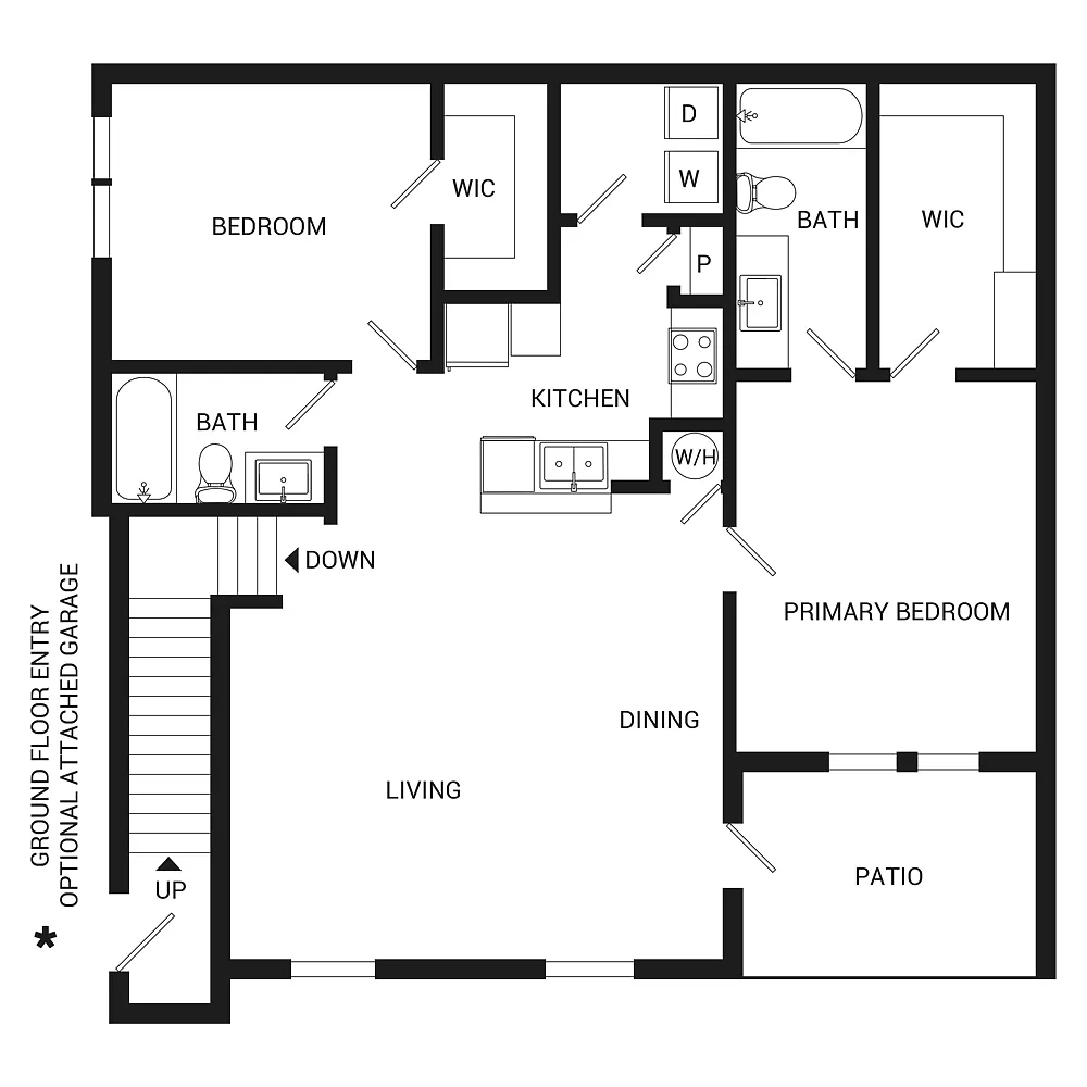 Floor plan Violet
