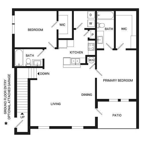 Floor plan Violet