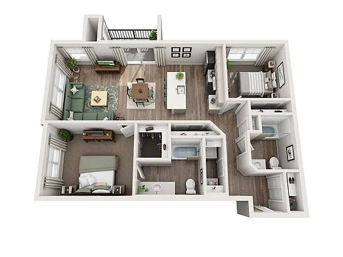 Floor plan Tahoma II