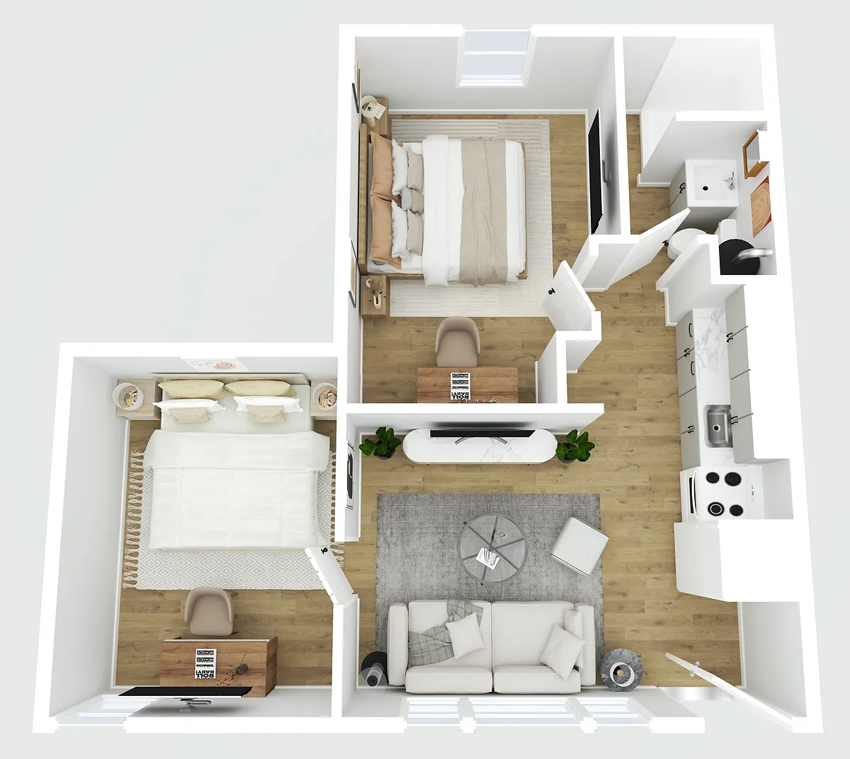 Floor plan 2 Bedroom