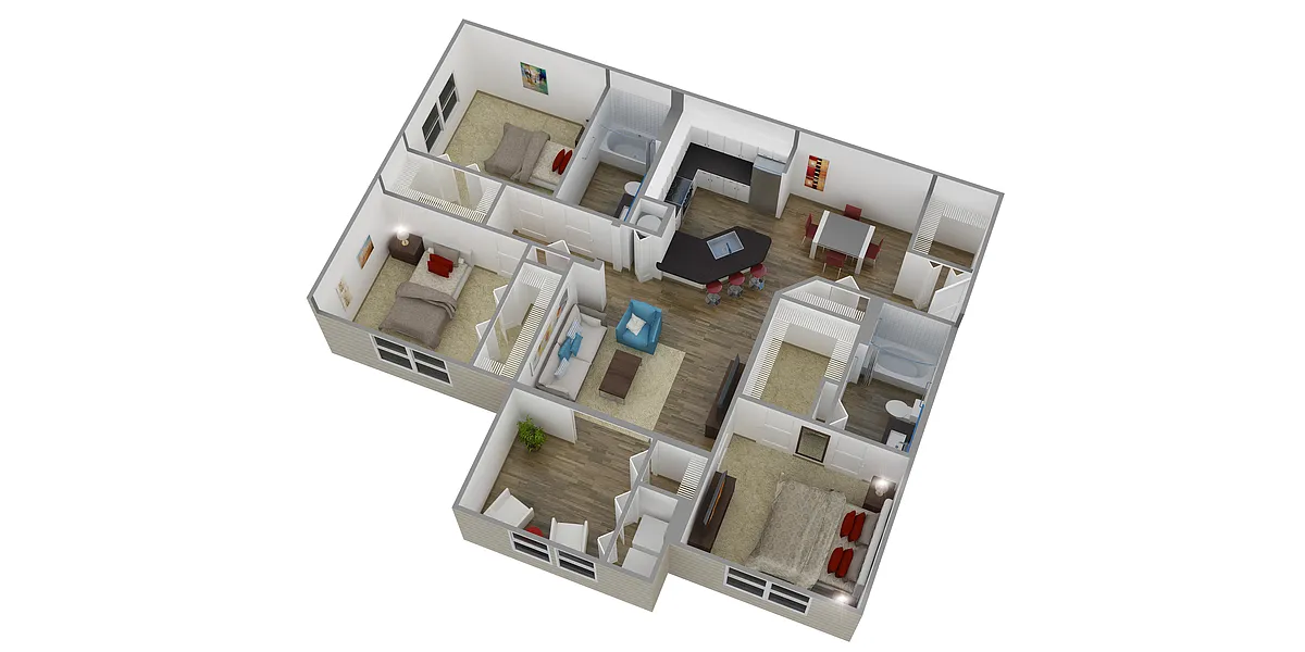Floor plan 3A