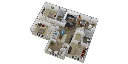 Floor plan 3A
