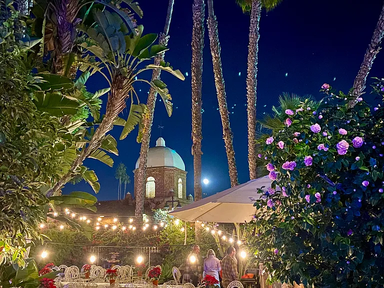 Los Rios district is charming day and night. Best yet, it is a stroll home after dinner.
