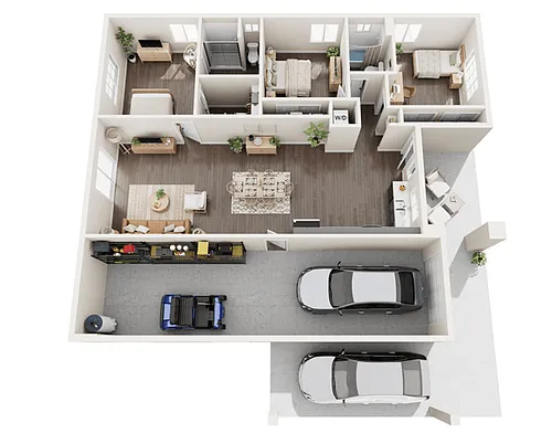 Floor plan Villa C
