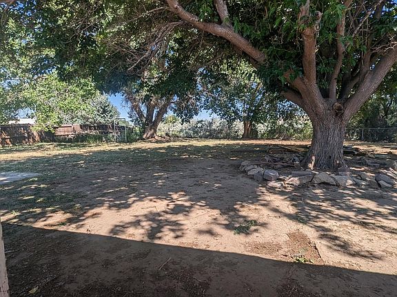 Backyard looking from house towards San Juan River